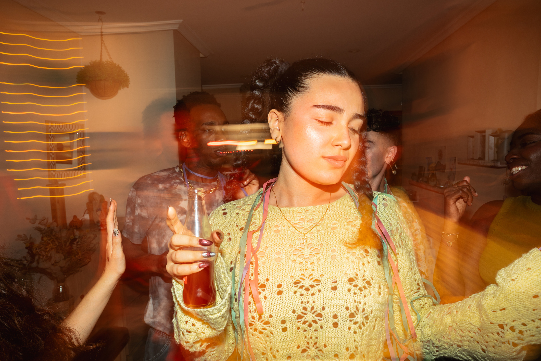 Disoriented Girl at Party